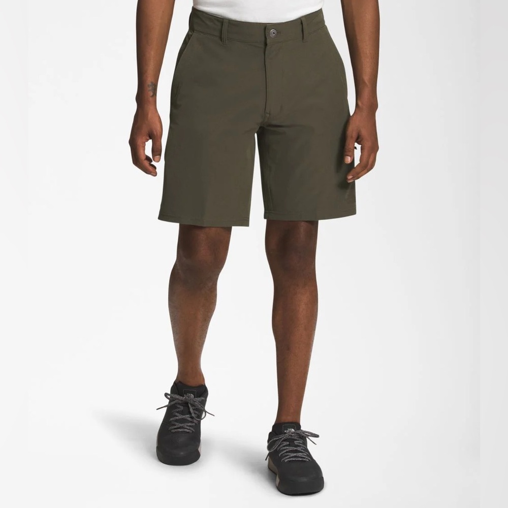 The North Face Rolling Sun 9" Packable Shorts Taupe/Green size 30